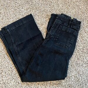 Women’s Anthropologie The Colette High‑Rise Crop Wide‑Leg Jeans by Maeve